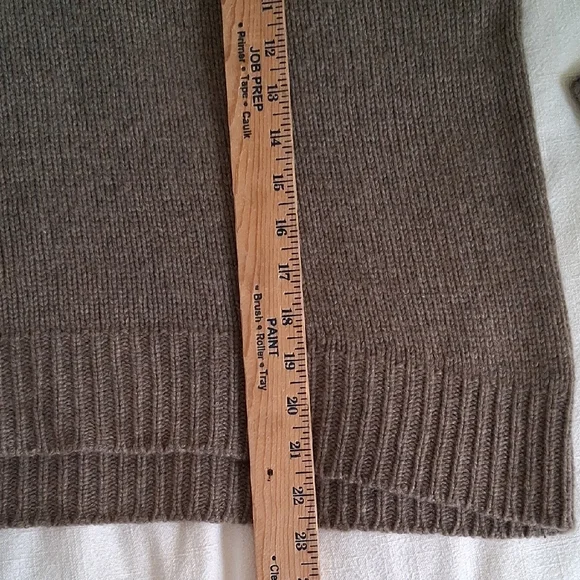 Classic Brown Turtleneck Sweater - Women - Picture 6 of 8